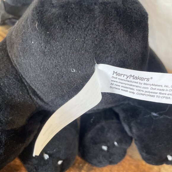 Bad Kitty Plush Doll 12” Merry Makers Black Cat Stuffed Animal - Picture 7 of 9